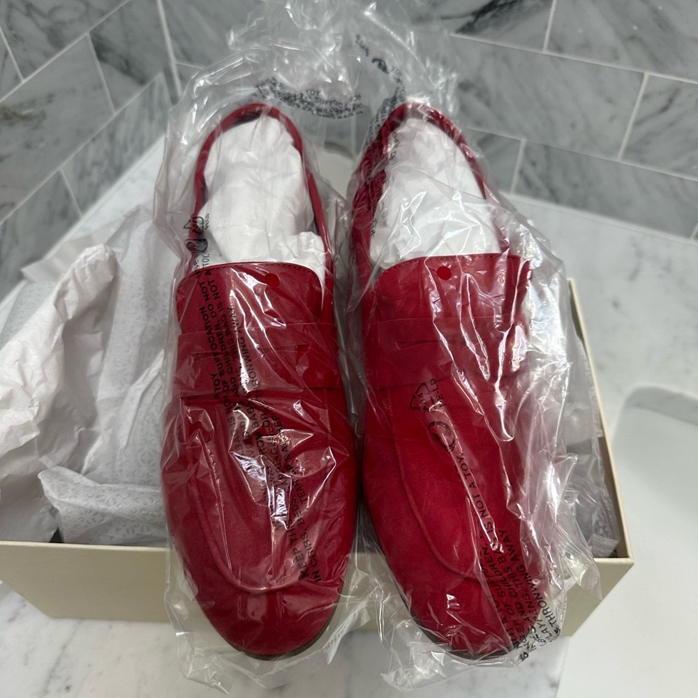 Mgemi sacca Donna in red suede